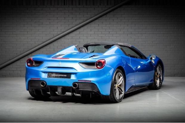 Ferrari 488 V8 Spider F1 Dct Euro 6 Blue #5