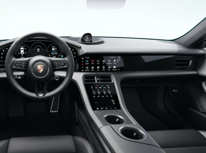 Porsche Taycan Performance Plus 93.4Kwh Turbo S 4Wd 4-Door Grey #6