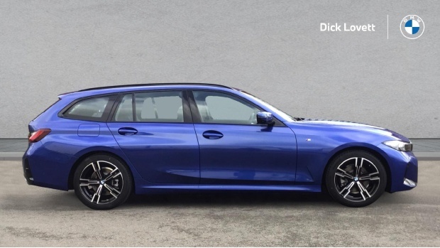BMW 3 Series 2.0 320I M Sport Touring Euro 6 5-Door Blue #3