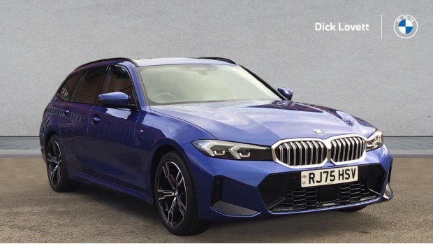 BMW 3 Series 2.0 320I M Sport Touring Euro 6 5-Door Blue