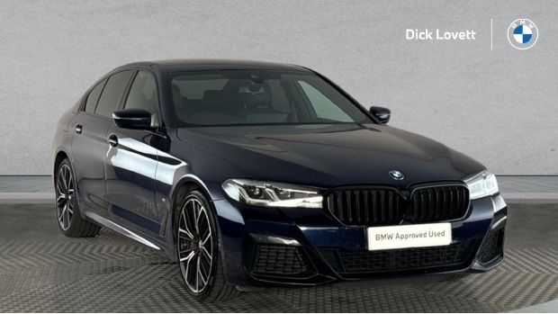 BMW 5 Series 3.0 530D Mht M Sport Steptronic Xdrive Euro 6 4-Do Blue