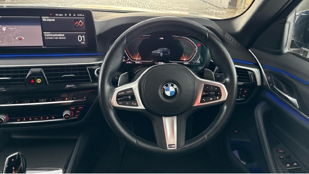 BMW 5 Series 3.0 530D Mht M Sport Steptronic Xdrive Euro 6 4-Do Blue #5