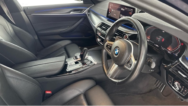 BMW 5 Series 3.0 530D Mht M Sport Steptronic Xdrive Euro 6 4-Do Blue #6