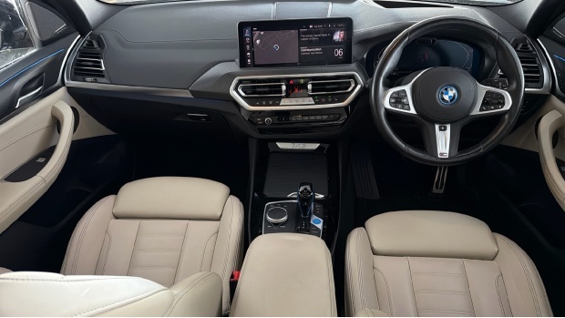 BMW iX3 80Kwh M Sport Pro 5-Door Blue #4