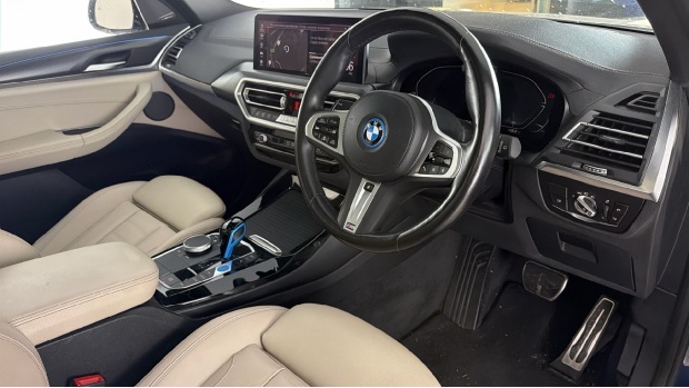 BMW iX3 80Kwh M Sport Pro 5-Door Blue #6