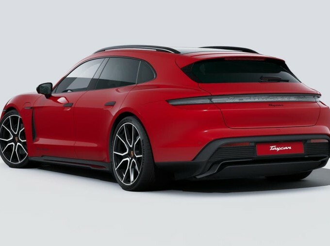 Porsche Taycan Performance Plus 105Kwh Black Edition Sport Turism Red #2