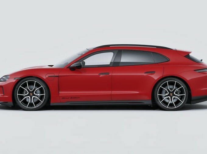 Porsche Taycan Performance Plus 105Kwh Black Edition Sport Turism Red