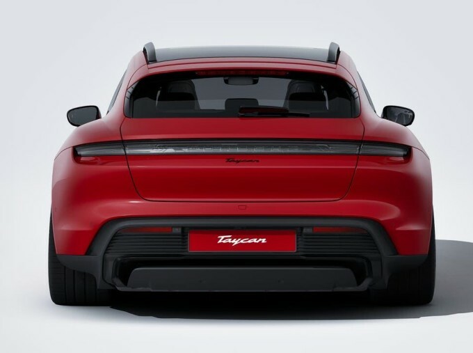 Porsche Taycan Performance Plus 105Kwh Black Edition Sport Turism Red #6