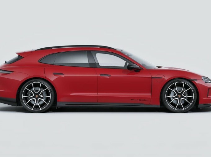 Porsche Taycan Performance Plus 105Kwh Black Edition Sport Turism Red #5