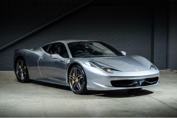 Ferrari 458 Hele V8 Italia F1 Dct Euro 5 2-Door Grey #3