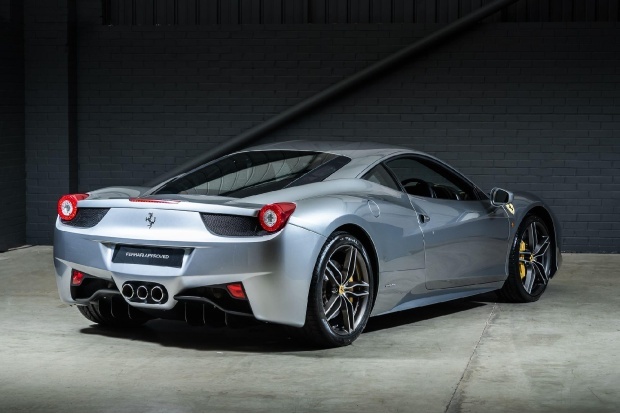 Ferrari 458 Hele V8 Italia F1 Dct Euro 5 2-Door Grey #5