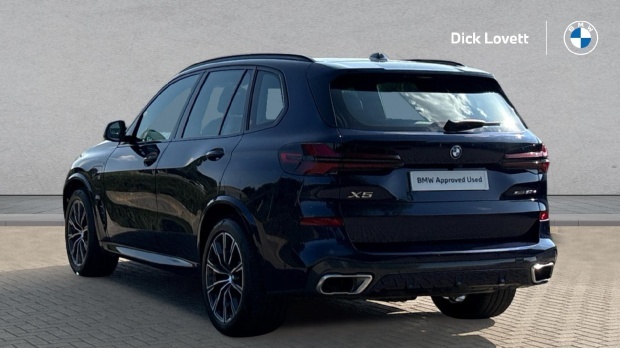 BMW X5 50E 25.7Kwh M Sport Steptronic Xdrive Euro 6 ET24AXO Blue #2