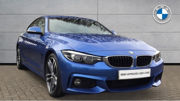 BMW 4 Series 420D M Sport Euro 6 Blue