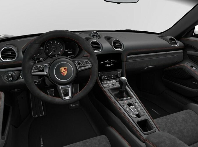 Porsche 718 Spyder 4.0 Spyder Euro 6 2-Door Silver #4