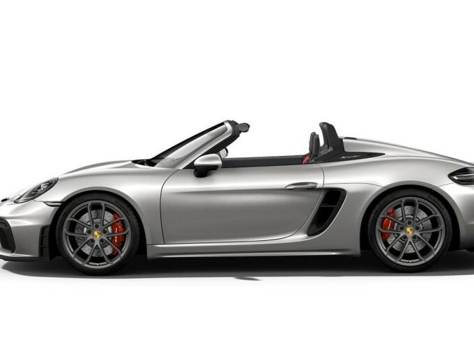 Porsche 718 Spyder 4.0 Spyder Euro 6 2-Door Silver #2