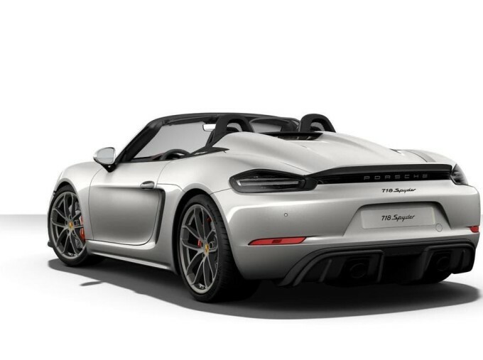 Porsche 718 Spyder 4.0 Spyder Euro 6 2-Door Silver #3