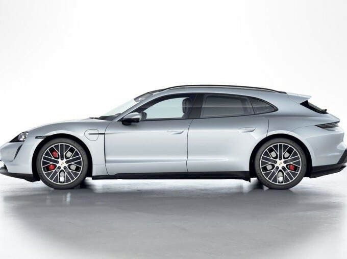 Porsche Taycan Performance Plus 93.4Kwh 4S Sport Turismo 4Wd Silver #2