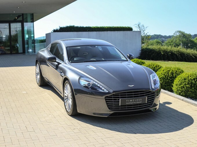 Aston Martin Rapide S Rapide S V12 Silver #8