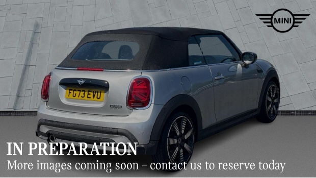 Mini Convertible Cooper Exclusive Steptronic Euro 6 2-Door Silver