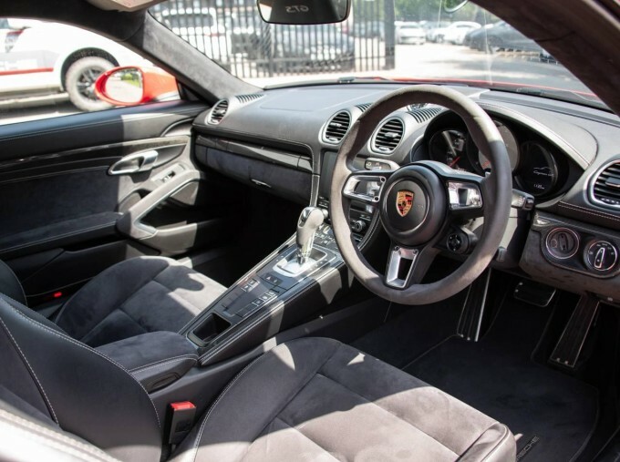 Porsche 718 Cayman Gts Pdk Euro 6 2-Door Red #3