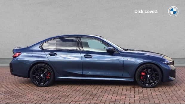 BMW 3 Series 2.0 320I M Sport Euro 6 4-Door Blue #3