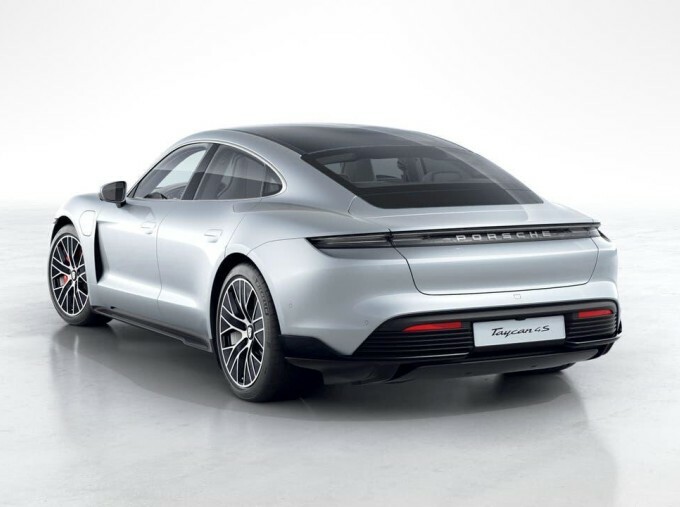 Porsche Taycan Performance 79.2Kwh 4S 4Wd 4-Door 11Kw Charg Silver #3