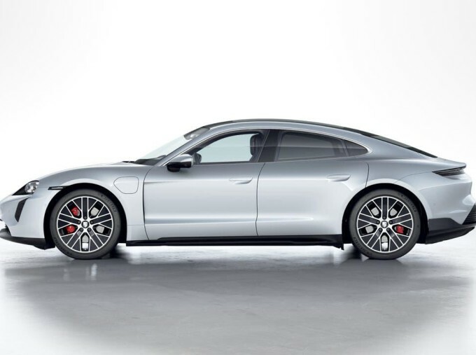 Porsche Taycan Performance 79.2Kwh 4S 4Wd 4-Door 11Kw Charg Silver #2