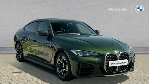 BMW 4 Series Gran Coupe 2.0 420I M Sport Euro 6 5-Door Green