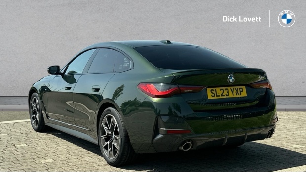 BMW 4 Series Gran Coupe 2.0 420I M Sport Euro 6 5-Door SL23YXP Green #2