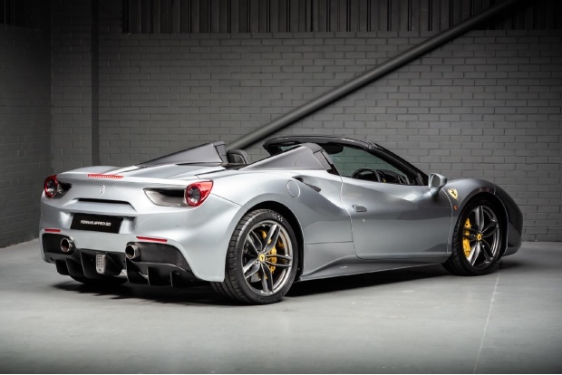 Ferrari 488 V8 Spider F1 Dct Euro 6 2-Door LA18XOP Grey #4