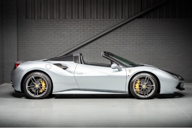 Ferrari 488 V8 Spider F1 Dct Euro 6 2-Door LA18XOP Grey #3