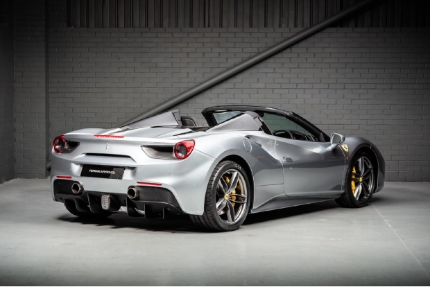 Ferrari 488 V8 Spider F1 Dct Euro 6 2-Door LA18XOP Grey #5