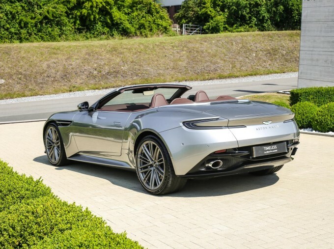 Aston Martin DB12 4.0 V8 Volante Euro 6 2-Door WX26VTL Silver #2