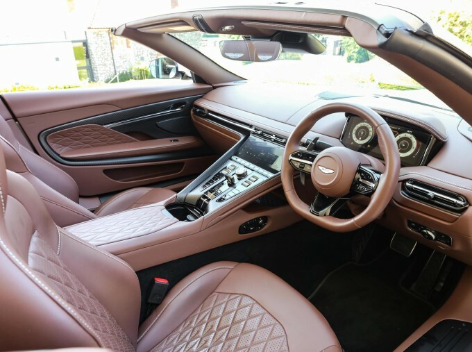 Aston Martin DB12 4.0 V8 Volante Euro 6 2-Door WX26VTL Silver #3