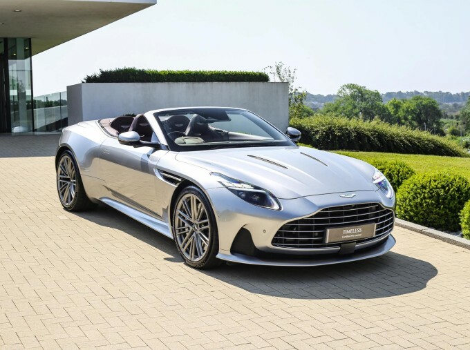 Aston Martin DB12 4.0 V8 Volante Euro 6 2-Door Silver