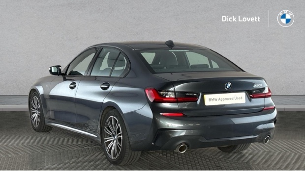 BMW 3 Series 2.0 330I M Sport Euro 6 4-Door Grey #2