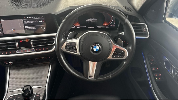 BMW 3 Series 2.0 330I M Sport Euro 6 4-Door Grey #5