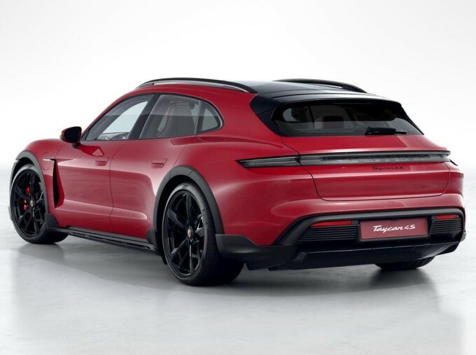 Porsche Taycan Performance Plus 93.4Kwh 4S Cross Turismo 11Kw Ch Red #3