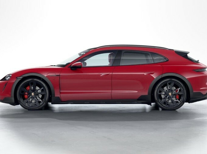 Porsche Taycan Performance Plus 93.4Kwh 4S Cross Turismo 11Kw Ch Red #2