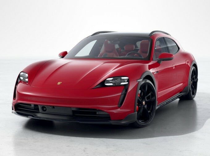 Porsche Taycan Performance Plus 93.4Kwh 4S Cross Turismo 11Kw Ch Red