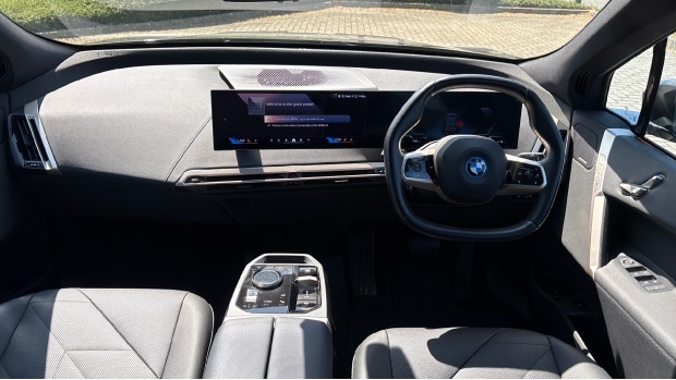BMW iX 40 76.6Kwh M Sport Xdrive 11Kw Charger AJ73OVS Grey #4