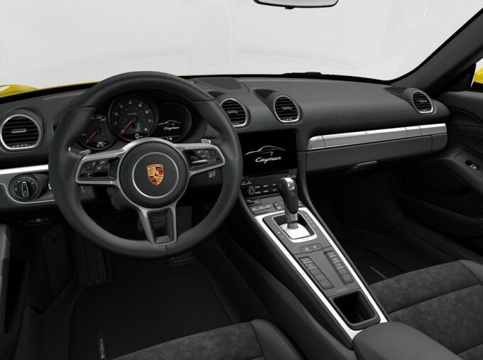 Porsche 718 Cayman 2L Null Blue #4