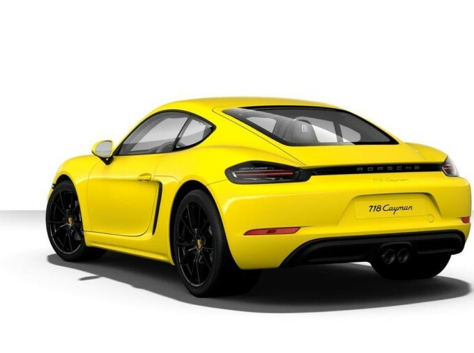 Porsche 718 Cayman 2L Null Blue #3
