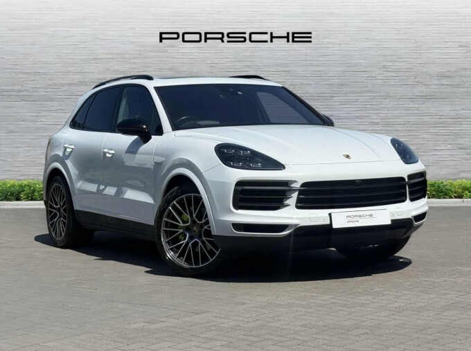 Porsche Cayenne V6 E-hybrid 14.1Kwh Tiptronics Euro 6 3.6Kw Charg White