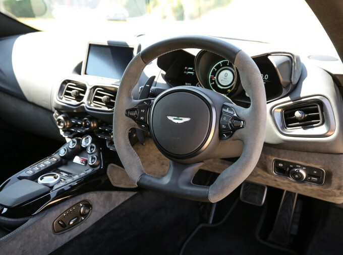 Aston Martin Vantage V8 Coupe Silver #28