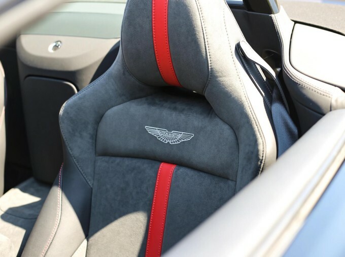 Aston Martin Vantage V8 Coupe Silver #17