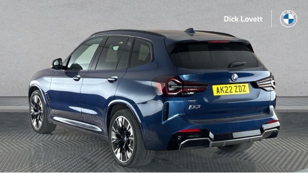BMW iX3 80Kwh M Sport Pro 5-Door Blue #2