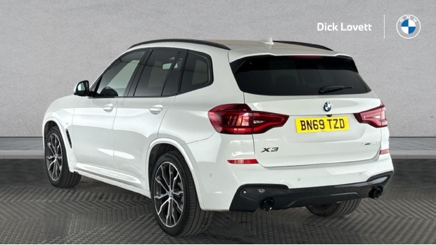BMW X3 2.00D M Sport Xdrive Euro 6 5-Door BN69TZD White #2