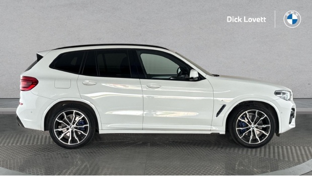 BMW X3 2.00D M Sport Xdrive Euro 6 5-Door BN69TZD White #3