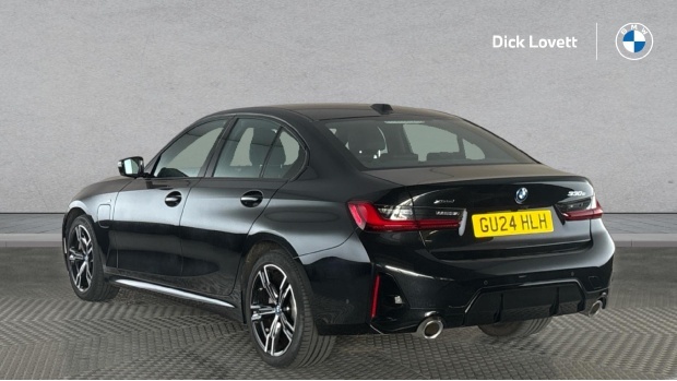 BMW 3 Series 330E 12Kwh M Sport Xdrive Euro 6 GU24HLH Blue #2